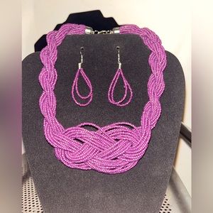 SEA BEAD NECKLACE SET!